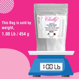 Chelly Superior VALUE PACK Sculpting Powder Professional Acrylic Nail System 16 oz + Acrylic Liquid monomer 16oz + Acid-Free Primer XTRABOND for Acrylic & UV Gels 1 oz 30ml Nail (Blush Pink)