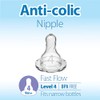 Dr. Brown's 6 Piece Standard Replacement Nipple, Level 4