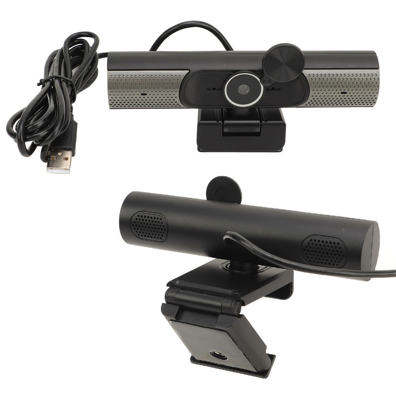 PC Webcam with Microphone 2K 30 Frame Auto Focus FHD