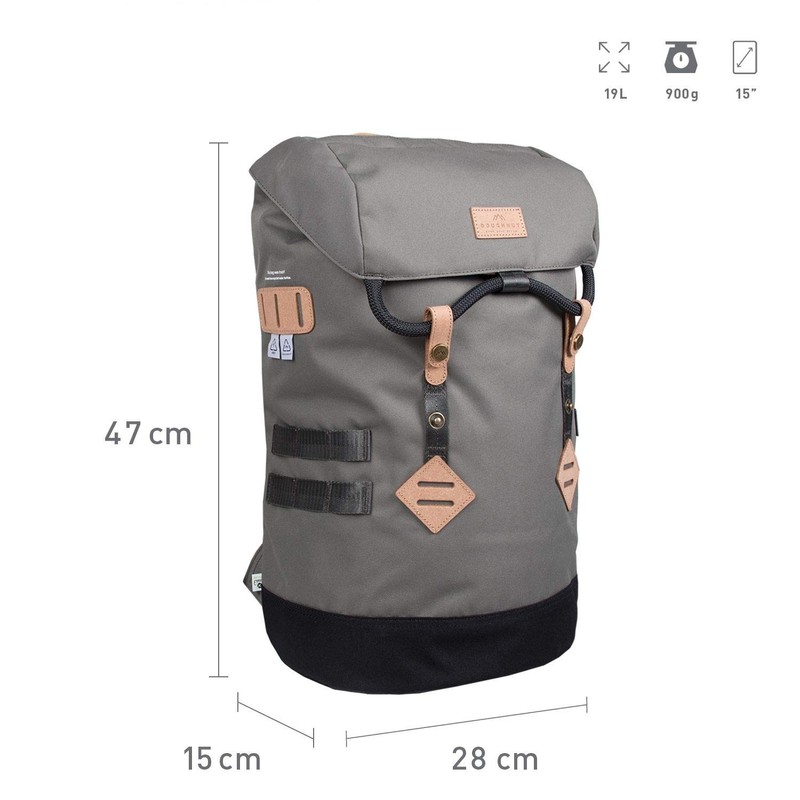 Doughnut Colorado Reborn Backpack – Black, gray