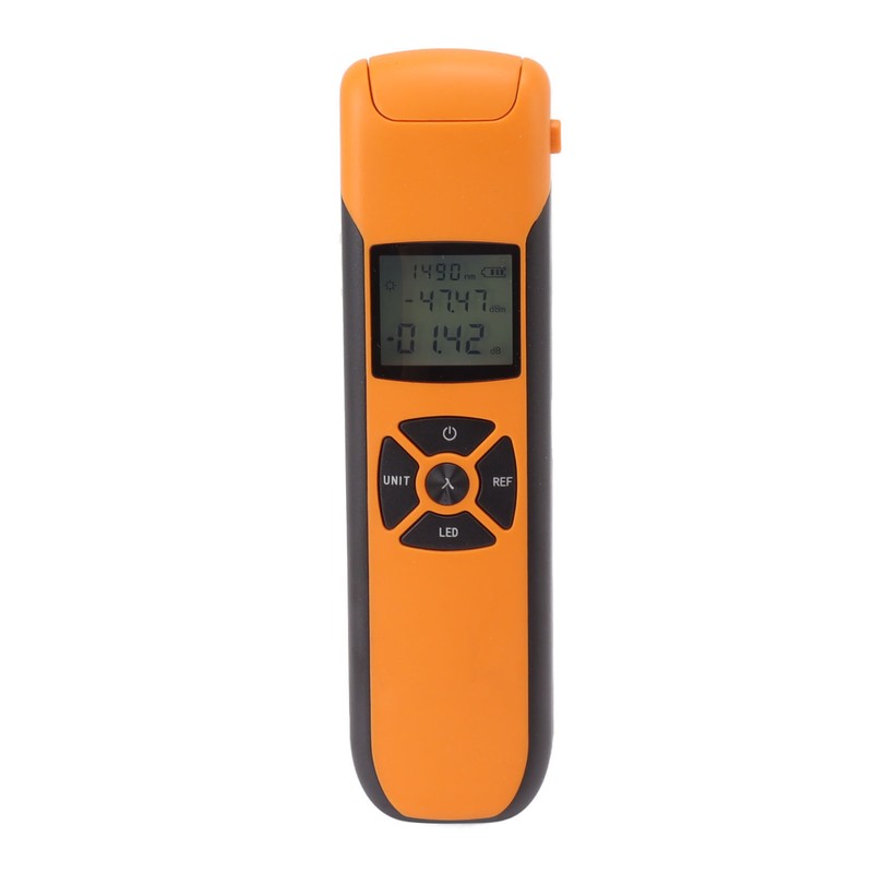 Mini Optical Power Meter High Accuracy Rechargeable Portable Fiber Optic