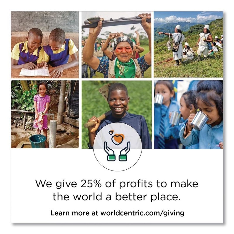 100% Compostable Cups by World Centric, Double Wall Hot Paper