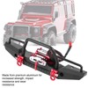Honio Metal Front Bumper RC Winch, RC Front Bumper Crawler
