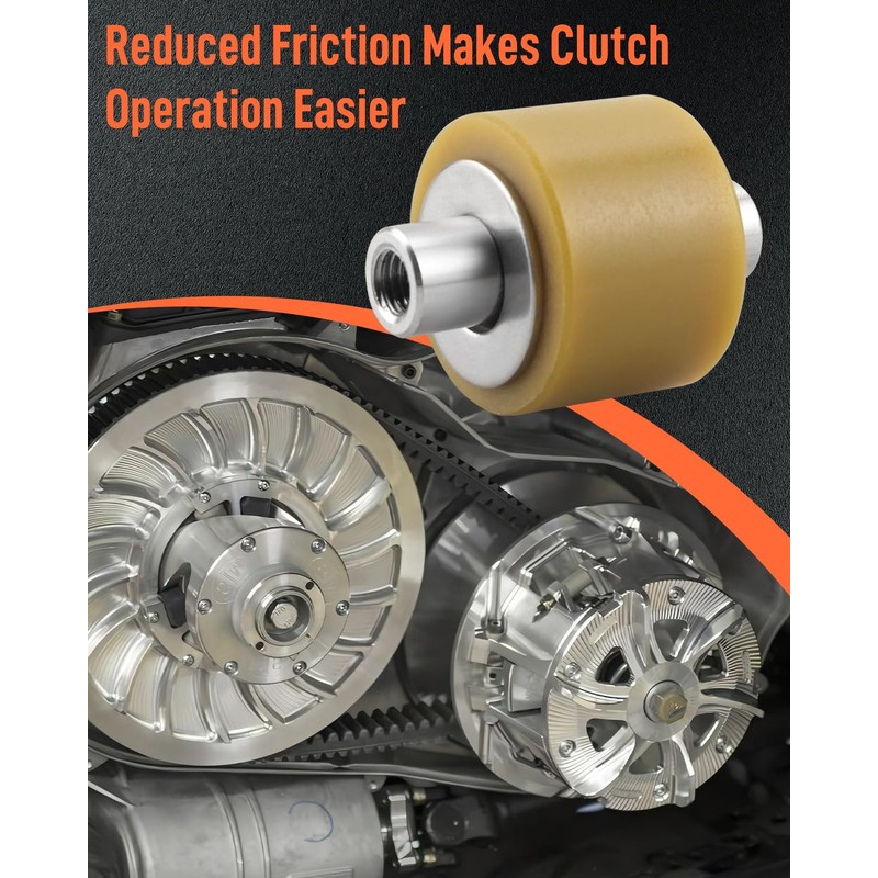 417127016 Secondary Clutch Roller Kit Fit for Can-Am Maverick X3