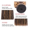 Highlight Kinky Curly Human Hair Bundles Brazilian Remy Human Hair