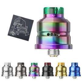 [MINI] HELLVAPE Dead Rabbit Mini RDA Dead Rabbit Mini RDA | Detravi Series | Postress Structure, Rich Flavor, RDL Compatible, φ0.8 inch (20 mm) → 0.9 inch (22 mm) Beauty Ring Included, FlavorKitchen