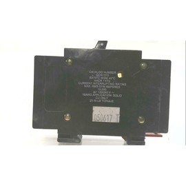 CUTLER HAMMER QCR1010 120/240 V, THERMAL MAGNETIC, CIRCUIT BREAKER, 20 IN/LB TORQUE, 10 AMP, 4.6 INCH LENGTH/DEPTH, 1.2 INCH HEIGHT, 3.1 INCH WIDTH, 1 POLE