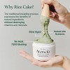 Arencia Korean Rice Mochi Face Cleanser - Face Mask, Foaming