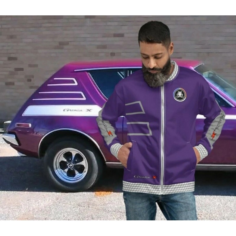 Jude Wear AMC Gremlin Jacket Emblem Badge Logo Script -