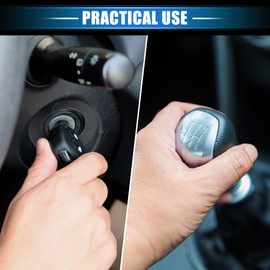 VekAuto Transmission Range Sensor Neutral Safety Multifunction Switch Compatible for Kia Forte 2012-2018, Durable Metal Silver Tone