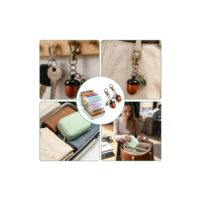Waterproof pill bag set, small pill box for on the