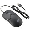 OHM PCGEAR Gaming Mouse Wired USB Connection Backlit PC-SMREX202-K 01-7230