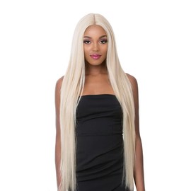 it's a wig! Synthetic Lace Front Wig - SWISS LACE KARLEEN (ROYAL BLUE)