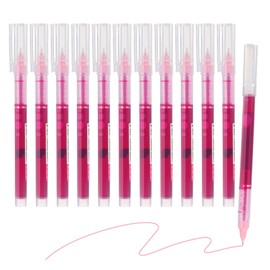 M&G Gel Pen Medium Point 0.5mm, 12 Pack Quick Dry Smooth Gel Ink Rollerball Pen for Home Office Writing Note Taking Journaling Business, Pink