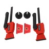 2Pcs Bench Dog Clamps Woodworking Workbench Dog Hole Edge Adjustable