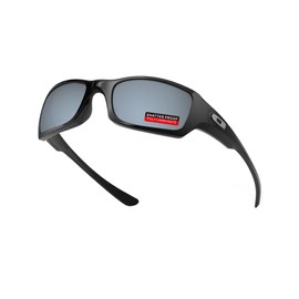 iLikeo PRO+ Polycarbonate Polarized Replacement Lenses for Oakley Fives Squared OO9238 Sunglasses - Silver Titanium