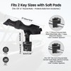 HITORHIKE Fishing Rod Holder Universal Fit Kit Allows for 360-degree
