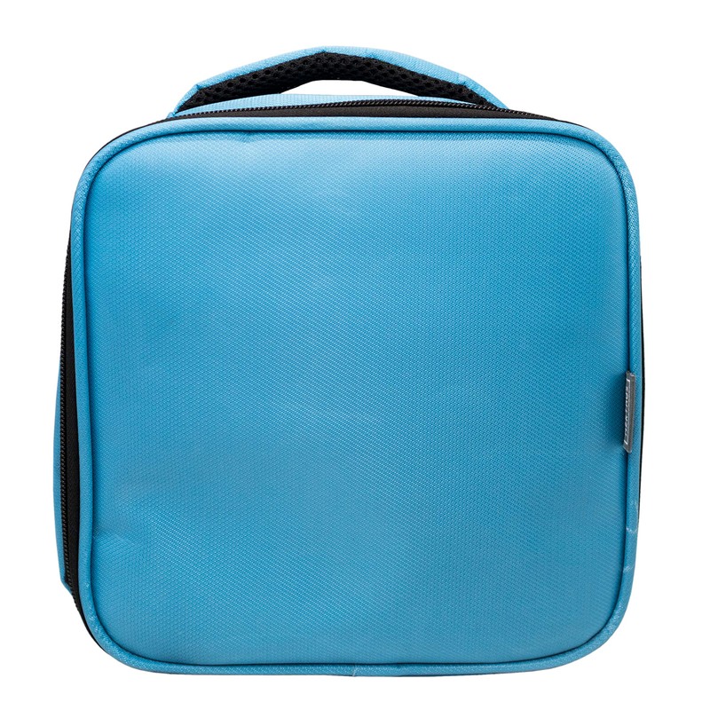 NERTHUS Lunch Shoulder Bag and Two Pockets: Blue, 22 x