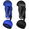 Wanmu 4Pcs Kids Silky Durag with Wave Caps Set, Silky