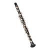 Black Miniature Clarinet, Miniature Clarinet Model, Toy with Stand and