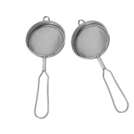 Tea strainer chai,Tea Coffee Strainer S3 Small Liquid Filter Stainless Steel,Tea strainer,coffee strainer 2PACK