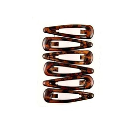 Card of 6 Tortoise Bendy Clips