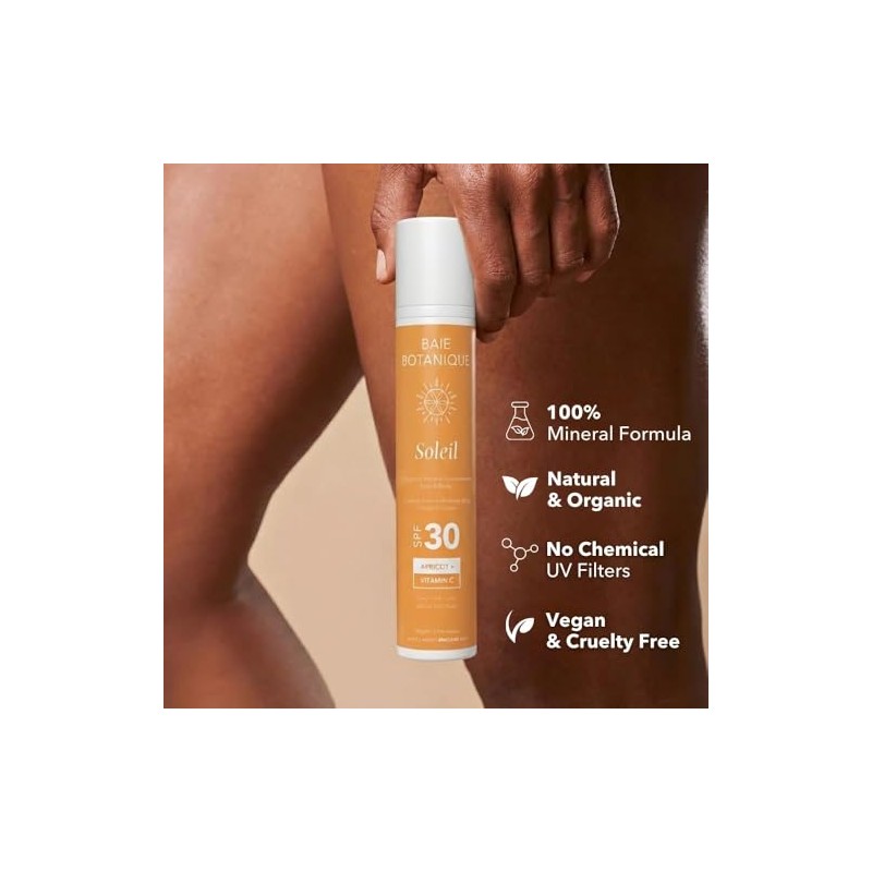 Baie Botanique Soleil Mineral SPF 30 Sunscreen | Mineral SPF30