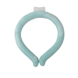 Global Japan PCM Neck Cooler, W Icy Neck, Round Type, 1.5 Times Long Lasting (Blue, L)