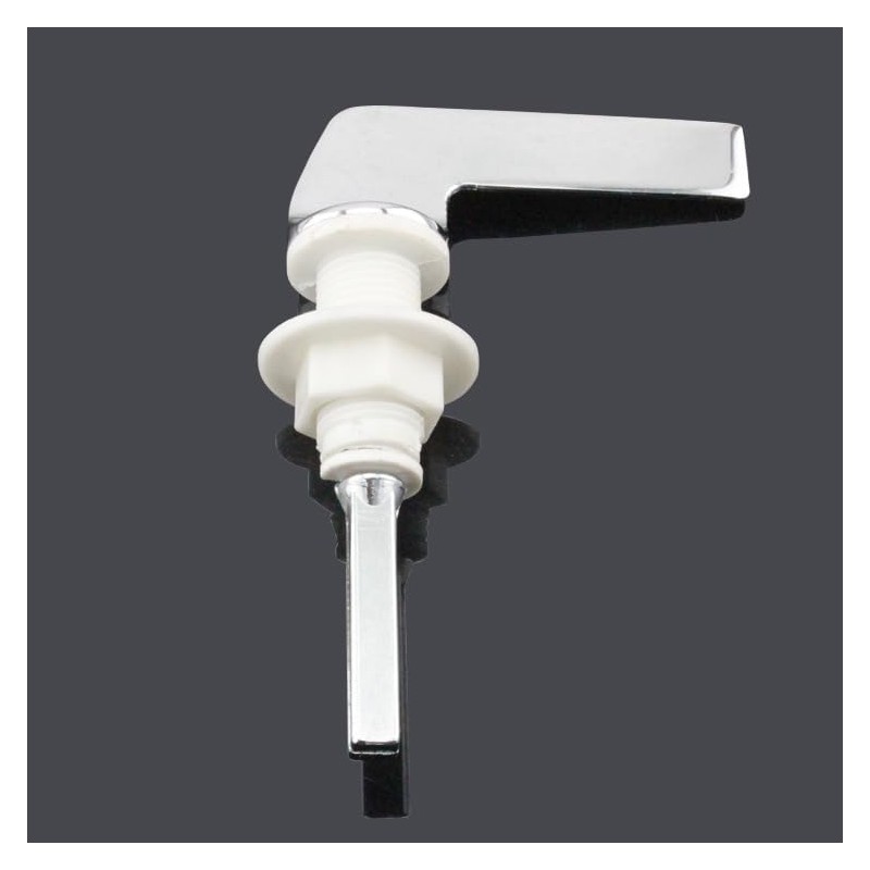 Alnicov Zinc Alloy Metal Handle, Adjustable Arm Handle for Toilet