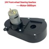 RS390 24V Steering Wheels Gearbox with Motor for Ride On
