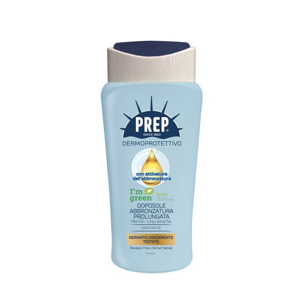 PREP, Extended Tanning After Sun Moisturising Cream with Tanning Activator After Sole Extension Tanning Format 200 ml