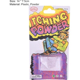 2Pcs Purple Helpful Funny Powder Safe Broken Glass Itching Powder Feminine Powders Ength of Product is 14cm and The Width is 7.5cm Easy to Carry, Feminine Powders