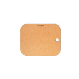 Full Circle Chop to It Quick Prep Cutting Board – Small Size 8x10 – Dishwasher Safe, Reversible & Lightweight, Naturally Bonded Kraft Paper