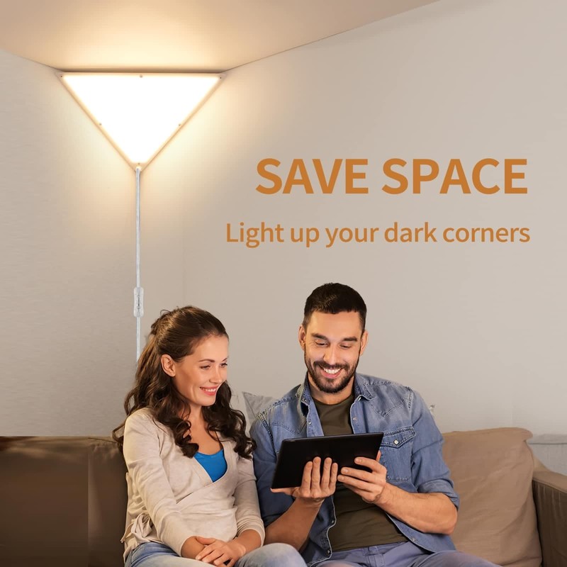 haultop Corner Light with Switch, Ceiling Corner Lights for Living