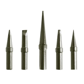 Welding Soldering Tips for ET Soldering Iron, ETS ETA ETB ETT ETD Replacement for Weller WES51 WESD51 WE1010NA PES51 Soldering Iron Handle Tip Welding Pen Nozzle Pack of 5