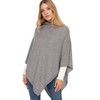 Marine Cashmere - Cashmere Blend Poncho for Women Delicate and