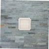 jojofuny 2pcs Louvered Cover for Exterior Wall Exhaust Cap Easy