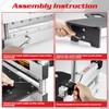 Goldblatt 13" Laminate Floor Cutter, Professional Vinyl Floor Cutter, Aluminum