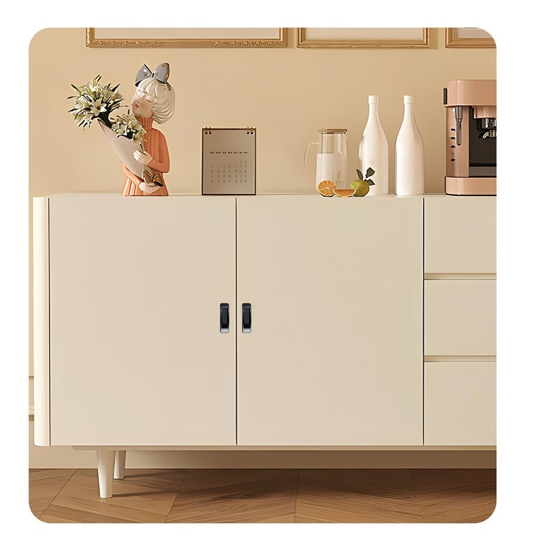 Septe 4PCS Adhesive Cabinet Handles (Black)