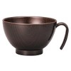 Yamanaka Lacquer M16474-9 Natural Wood Grain Bowl with Hand, Large,
