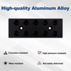 Dual-Row Air Manifold,Air Compressor Manifold, Air Inline Manifold Block Splitter,