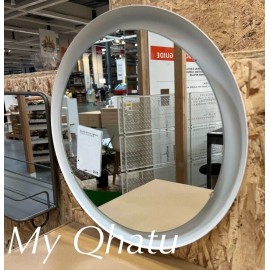 Ikea STORJORM Mirror with integrated LED lighting, white 18 1/2"  NEW 302.500.83