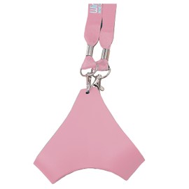 Franmara Wine Glass Holder Yoke Necklace with Adjustable Support Strap (Pink)