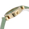 Comtex Fashionable Women's Analogue Quartz White Dial Wrist Watch, Green,