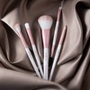 Luvia Make-Up Brush Set, Daily Selection Brush Set, Powder, Eyebrow