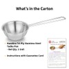 Hawkins 1.5 Cup Tadka Pan, 360 ml Triply Stainless Steel