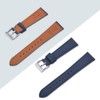 JWNSPA Top Grain Leather Watch Band - Quick Release Brushed