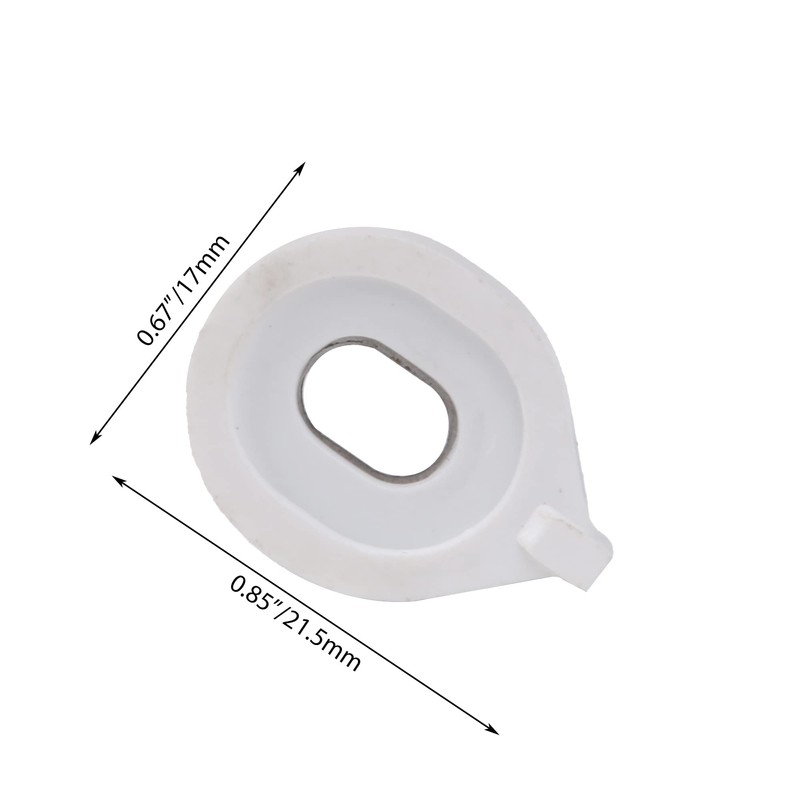 Yibuy Euphonium Valve Guides Repair Parts Euphonium Accessories Pack of