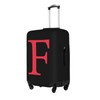 ILEABEC Letter F Luggage Cover for 25-28 Inch Suitcase Covers