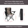 MaiuFun Oversized Camping Chair Folding Heavy Duty Quad Outdoor Large